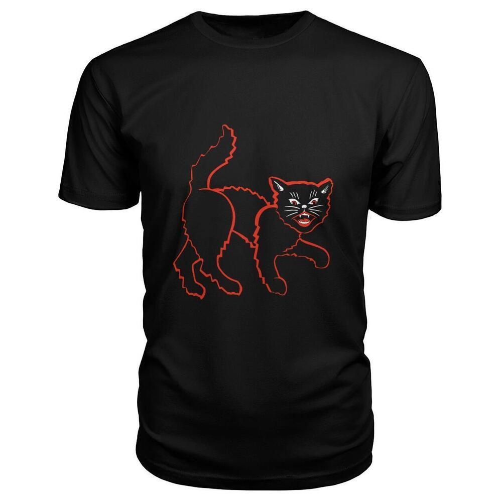 Halloween Black Cat Shirt - Picture 1 of 4
